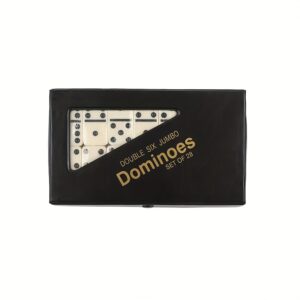 28-Piece Double Six Domino Game Set